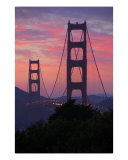 Golden Gate Bridge At Dusk Photographic Print by Anna Miller