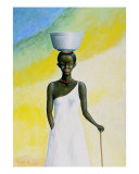 The African Woman Giclee Print by Necip Tuyeni