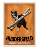 Huddersfeld - Boston Terrier Reproduction procédé giclée par Chad Otis