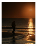 Beachwalk At Sunrise Photographic Print by Clarence Carvell