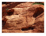 Red Rock Faces Photographic Print by Mary Lane