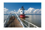 Tarrytown Lighthouse on the Hudson River Photographic Print by George Oze