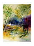Watercolor 90801 Giclee Print by Ledent 