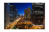 Chicago River Bend Photographic Print by Steve Gadomski