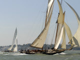 Mariette under Sail, Solent Race, British Classic Yacht Club Regatta, Cowes Classic Week, 2008 Reprodukcja zdjęcia autor Rick Tomlinson Mariette under Sail, Solent Race, British Classic Yacht Club Regatta, Cowes Classic Week, 2008 Reprodukcja zdjęcia autor Rick Tomlinson