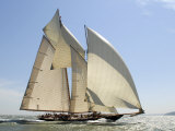 Mariette under Sail, Solent Race, British Classic Yacht Club Regatta, Cowes Classic Week, 2008 Photographie par Rick Tomlinson