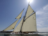 Rick Tomlinson - Mariquita under Sail, Solent Race, British Classic Yacht Club Regatta, Cowes Classic Week, 2008 - Fotografik Baskı Rick Tomlinson - Mariquita under Sail, Solent Race, British Classic Yacht Club Regatta, Cowes Classic Week, 2008 - Fotografik Baskı