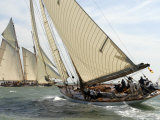 Mariquita under Sail, Solent Race, British Classic Yacht Club Regatta, Cowes Classic Week, 2008 Photographic Print by Rick Tomlinson
