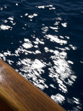 Gunwale of "The Blue Peter," Panerai Classics, Sardinia, September 2007 Photographic Print by Richard Langdon