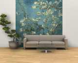 Kukkiva mantelinoksa, San Remy, n. 1890 Wall Mural – Large tekijänä Vincent van Gogh Kukkiva mantelinoksa, San Remy, n. 1890 Wall Mural – Large tekijänä Vincent van Gogh