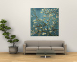 Branches d'Amandier en Fleurs, 1890 Reproduction murale géante par Vincent van Gogh