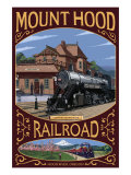 Mt. Hood Railroad - Hood River, Oregon, c.2008 Prints by Lantern Press 
