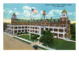 Nampa, Idaho - Exterior View of the Dewey Palace Hotel, c.1926 Prints