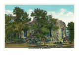 Grand Canyon Nat'l Park, Arizona - Exterior View of the Wayside Museum of Archaeology, c.1932 Photo