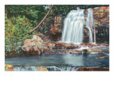 Great Smoky Mts. Nat'l Park, Tn - View of Bridal Veil Falls, c.1940 Prints