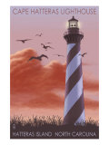 Cape Hatteras Lighthouse - North Carolina, c.2009 Photo by Lantern Press