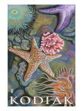 Kodiak, Alaska - Tidepool, c.2009 Posters by Lantern Press