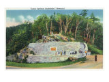 Great Smoky Mts. Nat'l Park, Tn - View of the Laura Spelman Rockefeller Memorial, c.1946 Print