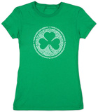 Women's: Irish Clover Camisetas