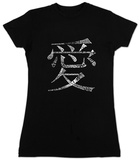 Women's: Chinese Symbol For Love T-shirts