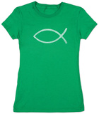 Women's: Jesus Fish T-paita