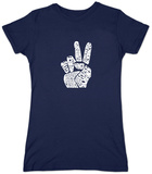 Juniors: Give Peace A Chance T-Shirts
