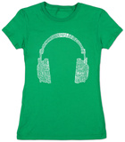 Juniors: Headphones T-Shirt
