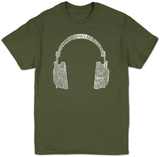 Headphones T-shirts