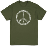 Peace 77 T-shirts