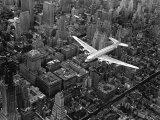 Douglas 4 Flying over Manhattan Photographic Print by Margaret Bourke-White Douglas 4 Flying over Manhattan Photographic Print by Margaret Bourke-White