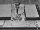Broadcast Microphone Lámina fotográfica