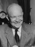 President Dwight D. Eisenhower Close-Up Lámina fotográfica por Ed Clark