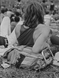 Hippies at Woodstock Music Festival Lámina fotográfica Hippies at Woodstock Music Festival Lámina fotográfica