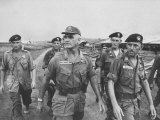 Gen. William C. Westmoreland Visiting Special Forces Camp Photographic Print