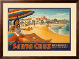 Visit Santa Cruz Prints by Kerne Erickson