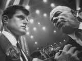 Member of the Democratic National Committee Edward M. Kennedy at the Democratic National Convention Lámina fotográfica