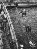 New York State Power Company During Construction of New Hydro-Electric Plant Lámina fotográfica New York State Power Company During Construction of New Hydro-Electric Plant Lámina fotográfica