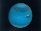 Excellent Narrow-Angle Camera Views of the Planet Neptune Taken from Voyager 2 Spacecraft Premium Photographic Print
