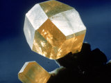 Cube of Raw Yellow Sulphur Lámina fotográfica