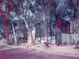 Home of Designer Charles Eames Lámina fotográfica por Peter Stackpole