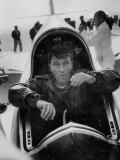 Test Pilot Lt. Col. Frank K. Everest Recovering from a High-Speed Flight Lámina fotográfica de primera calidad por Allan Grant