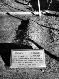 Tombstone of Bonnie Parker Lámina fotográfica por Carl Mydans Tombstone of Bonnie Parker Lámina fotográfica por Carl Mydans