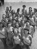Contestants at the Atlantic City Beauty Contest Lámina fotográfica por Peter Stackpole Contestants at the Atlantic City Beauty Contest Lámina fotográfica por Peter Stackpole