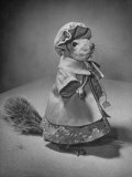 Squirrel Wearing a Baby Doll's Dress Lámina fotográfica por Nina Leen Squirrel Wearing a Baby Doll's Dress Lámina fotográfica por Nina Leen