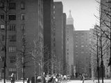 Peter Stuyvesant Village Housing Project Lámina fotográfica por Andreas Feininger Peter Stuyvesant Village Housing Project Lámina fotográfica por Andreas Feininger