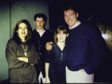 Actor Christopher Reeve and Wife Dana with their Children Lámina fotográfica de primera calidad Actor Christopher Reeve and Wife Dana with their Children Lámina fotográfica de primera calidad