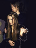 Lisa Marie Presley and Boyfriend, Musician John Oszajca Lámina fotográfica de primera calidad por Marion Curtis