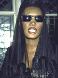 Singer Grace Jones Lámina fotográfica de primera calidad