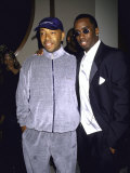 Recording Mogul Russell Simmons and Rap Artist Sean Recording Mogul Russell Simmons and Rap Artist Sean