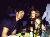 Actor Rupert Everett and Singer Madonna Lámina fotográfica de primera calidad por Dave Allocca